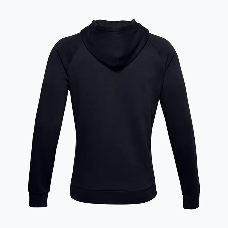 Bluza męska Under Armour Rival Fleece Big Logo HD black/onyx white 6