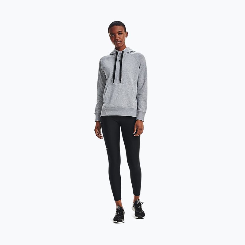 Bluza damska Under Armour Rival Fleece Hb Hoodie steel medium heather/black/black 5