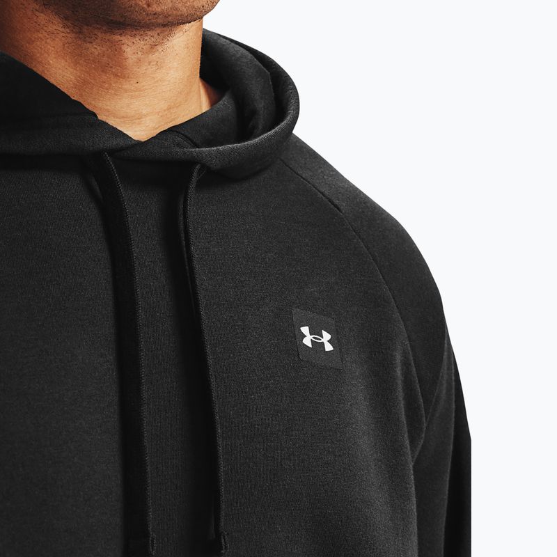 Bluza męska Under Armour Rival Hoodie black/onyx white 4