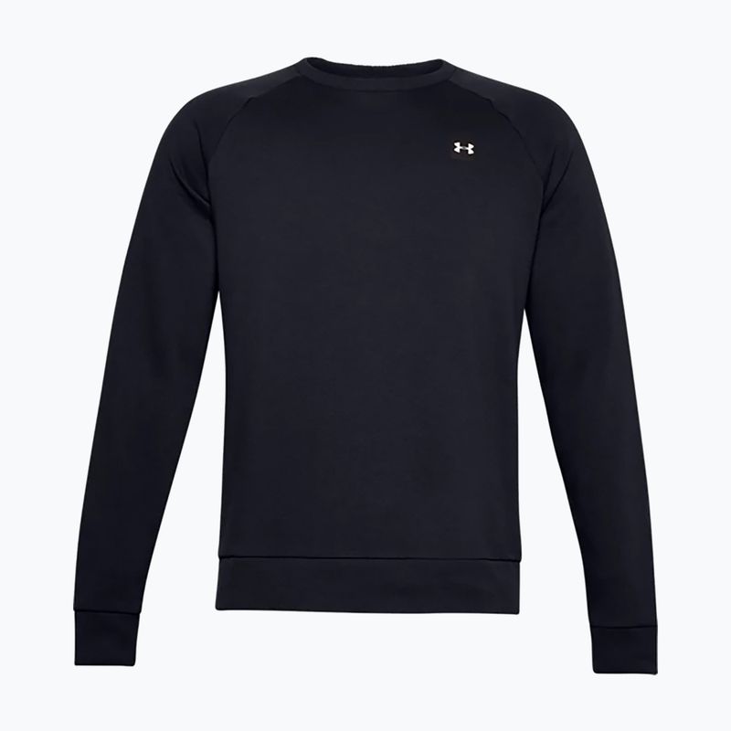 Bluza męska Under Armour Rival Fleece Crew black/onyx white 4