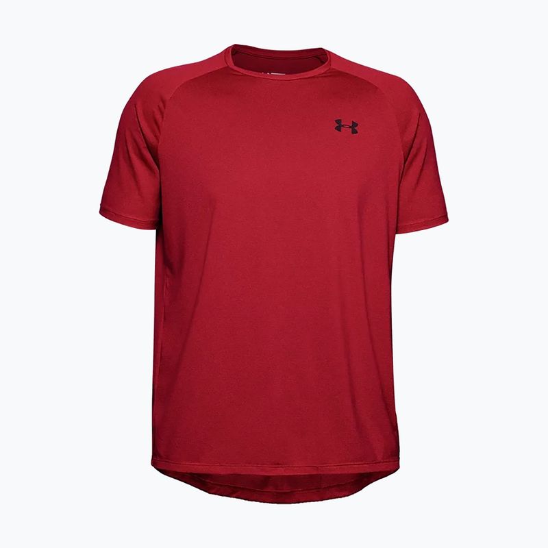 Koszulka treningowa męska Under Armour UA Tech 2.0 Tee Novelty red/black 5