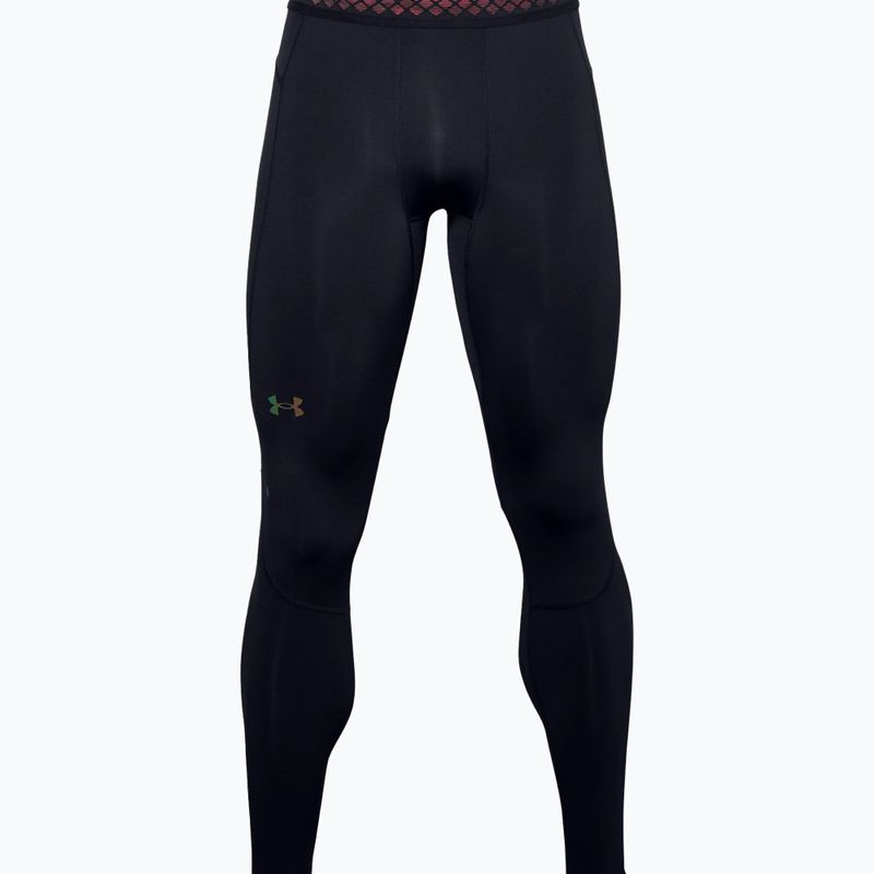 Legginsy treningowe męskie Under Armour UA Hg Rush 2.0 black/black 3