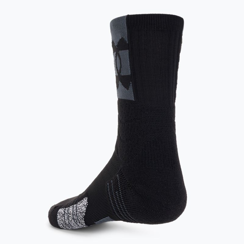 Skarpety Under Armour Playmaker Crew Mid black/pitch gray/black 2