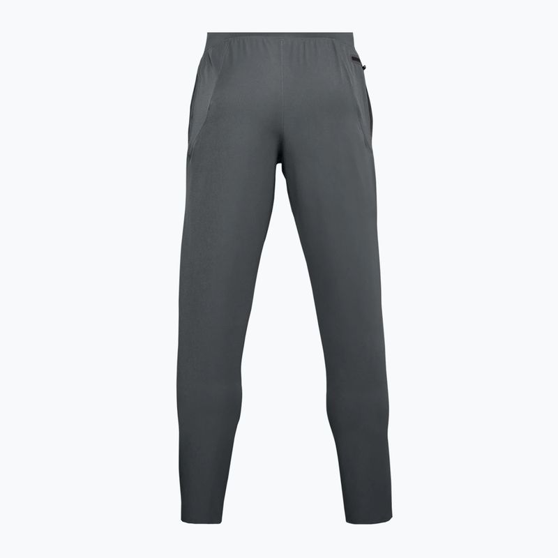 Spodnie treningowe męskie Under Armour Unstoppable Tapered pitch gray/black 5
