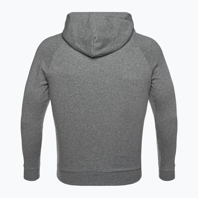 Bluza męska Under Armour Rival Hoodie pitch gray light heather/onyx white 9