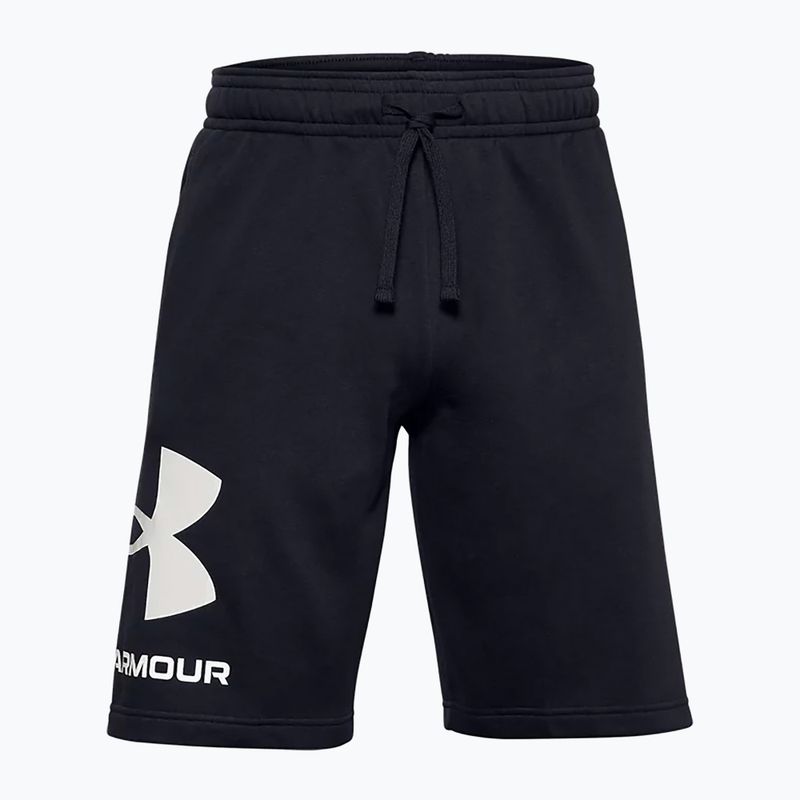 Spodenki treningowe męskie Under Armour Rival Fleece black/onyx white 3
