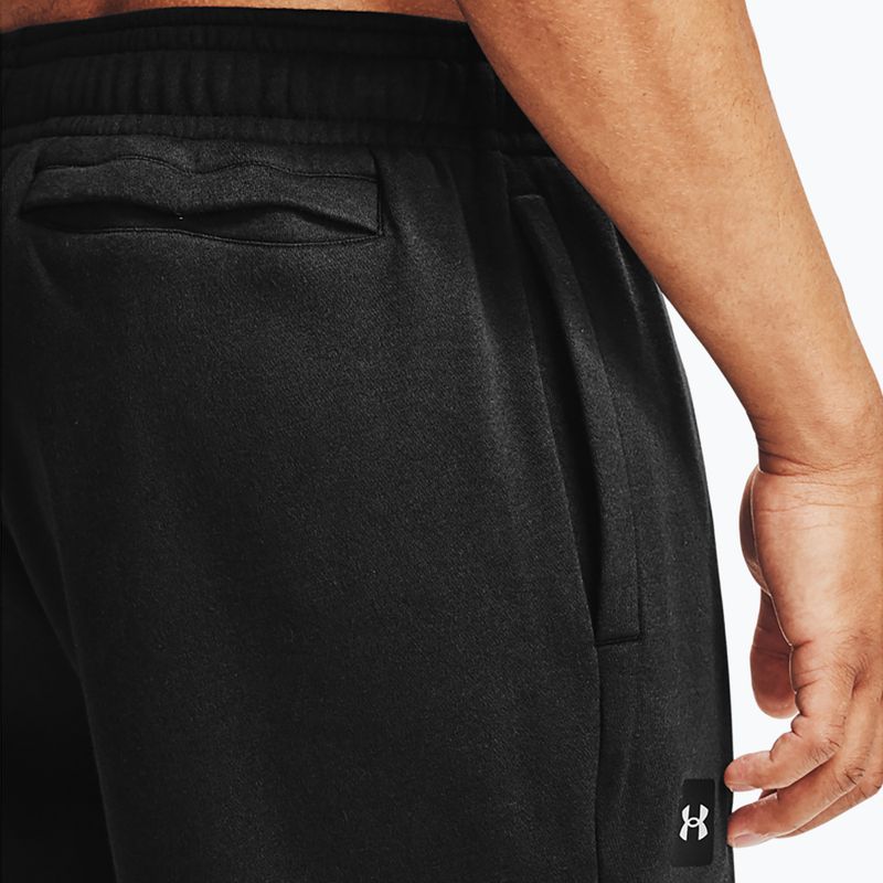 Spodnie męskie Under Armour Rival Fleece Joggers black/onyx white 3
