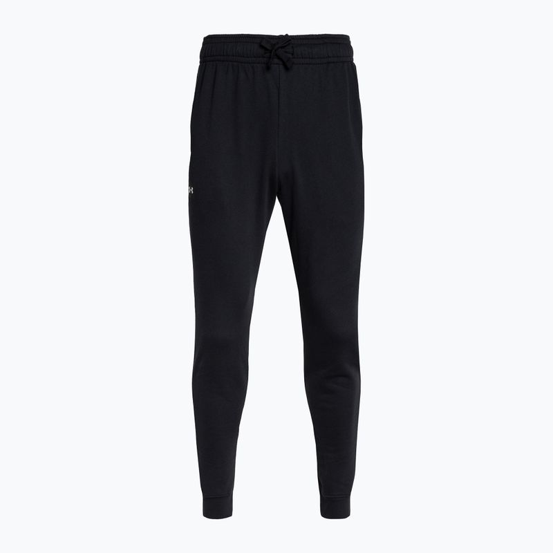 Spodnie męskie Under Armour Rival Fleece Joggers black/onyx white 4