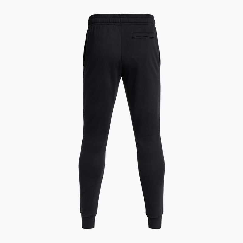 Spodnie męskie Under Armour Rival Fleece Joggers black/onyx white 5