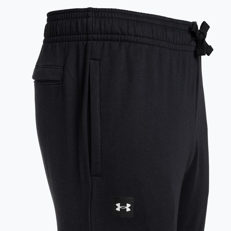 Spodnie męskie Under Armour Rival Fleece Joggers black/onyx white 6