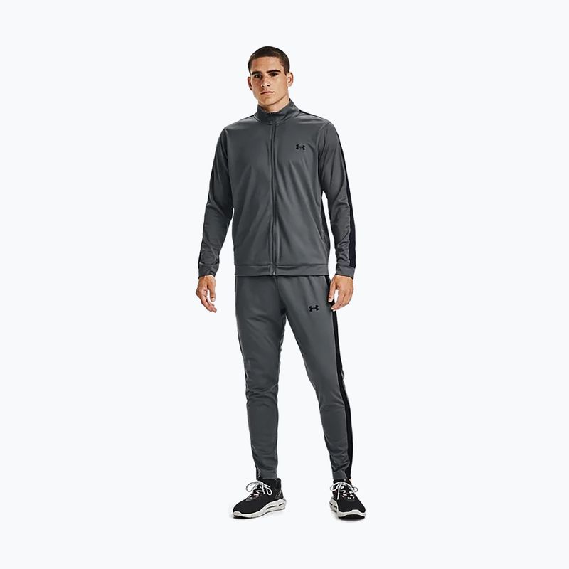 Dres męski Under Armour UA Knit Track Suit pitch gray/black 4