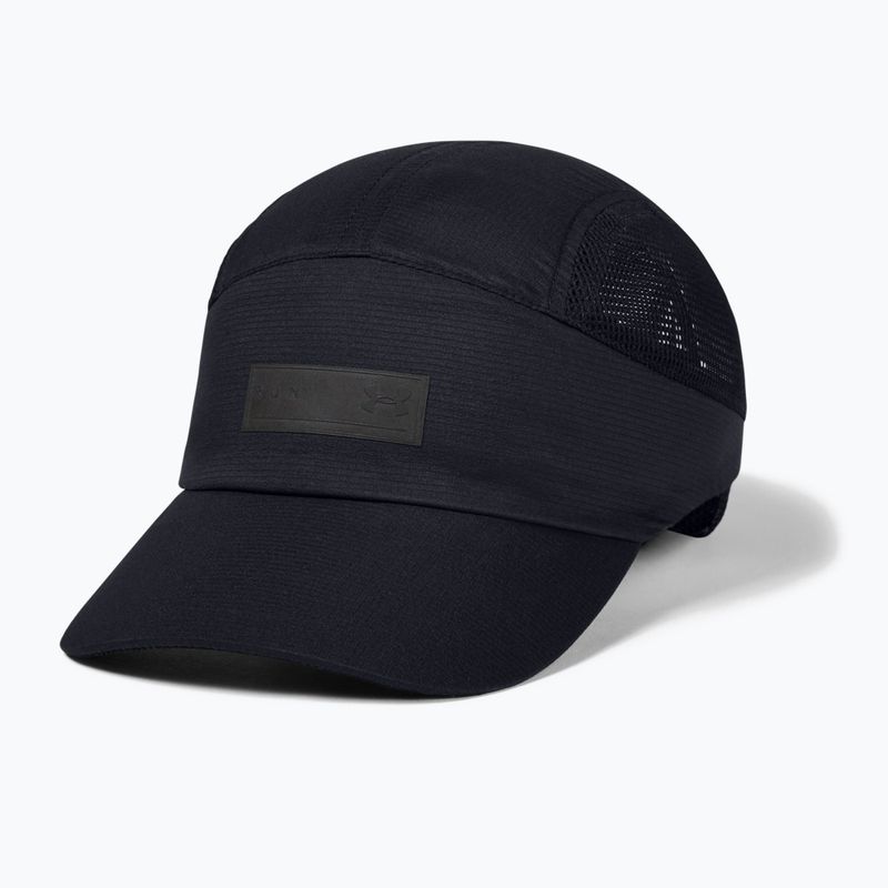 Czapka z daszkiem Under Armour Isochill Run Dash black/black/silver reflective 5