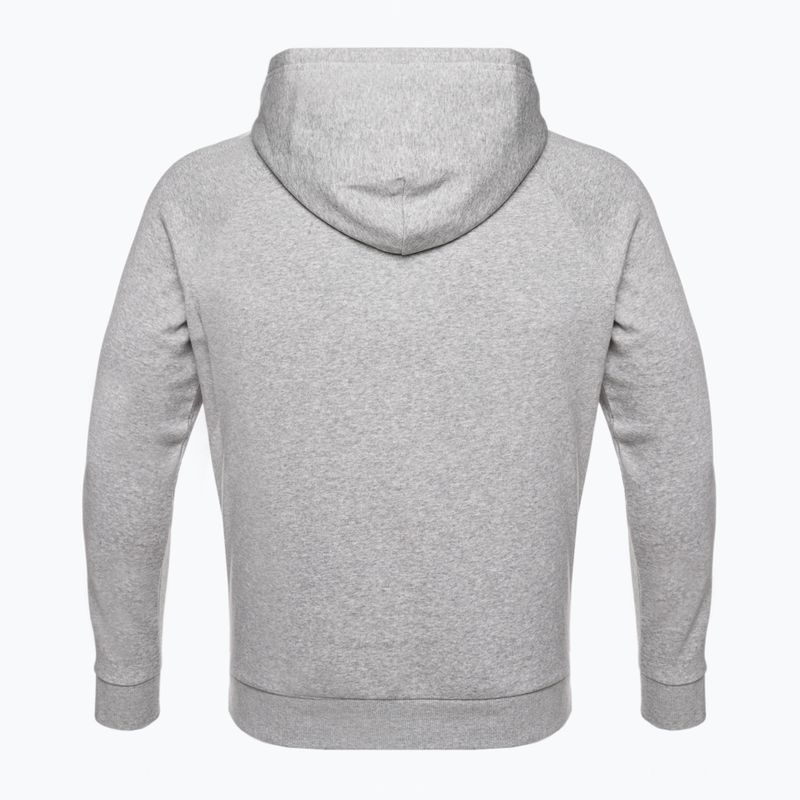 Bluza męska Under Armour Rival Hoodie mod gray light heather/black 9