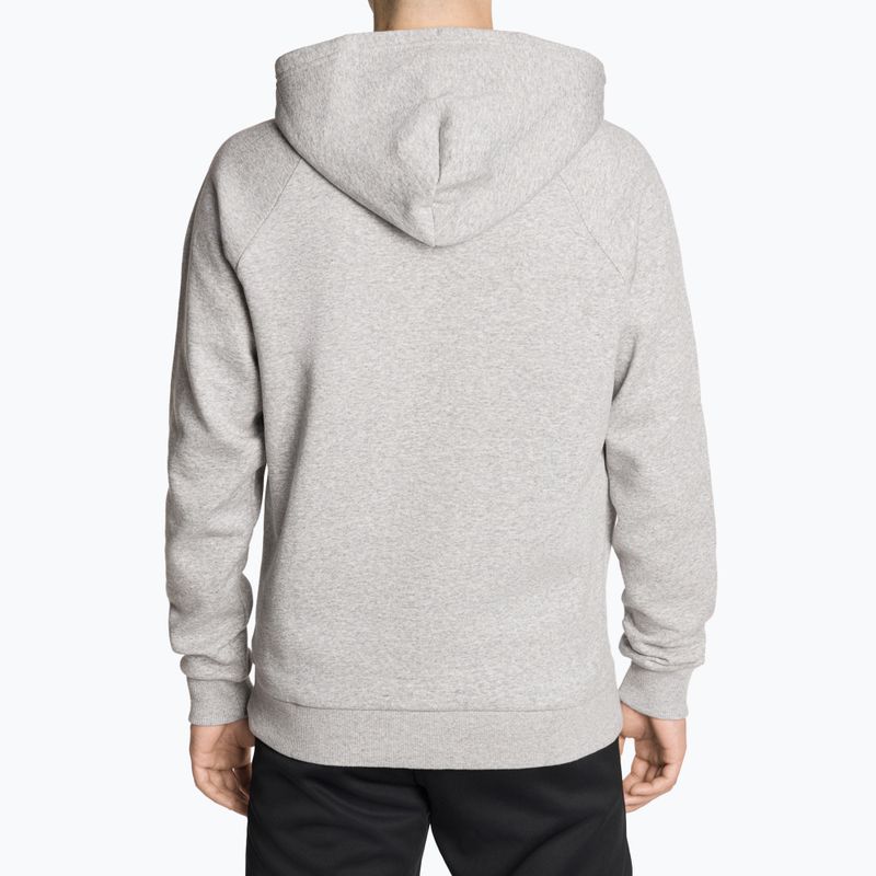 Bluza męska Under Armour Rival Hoodie mod gray light heather/black 3