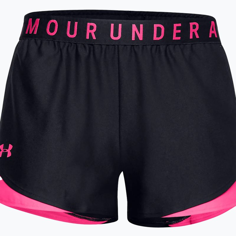 Spodenki damskie Under Armour Play Up 3.0 black/cerise/cerise 3