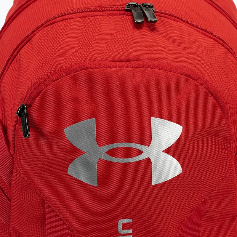 Plecak miejski Under Armour Hustle 5.0 29 l red/red/silver 4