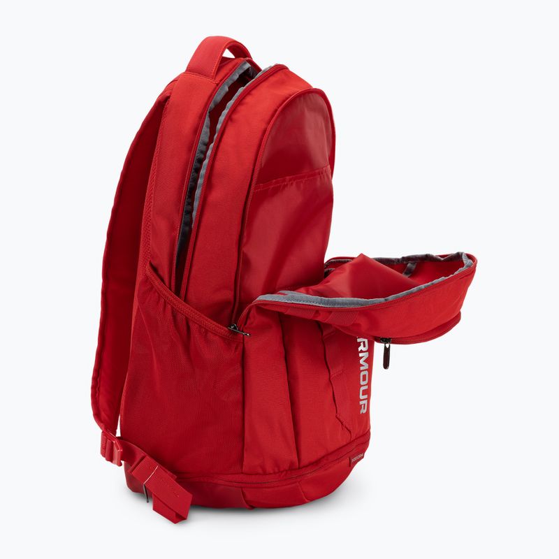 Plecak miejski Under Armour Hustle 5.0 29 l red/red/silver 7