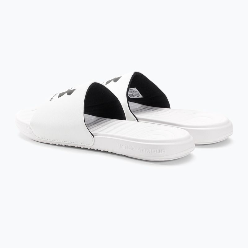 Klapki męskie Under Armour Ansa Fix SL white/white/black 3