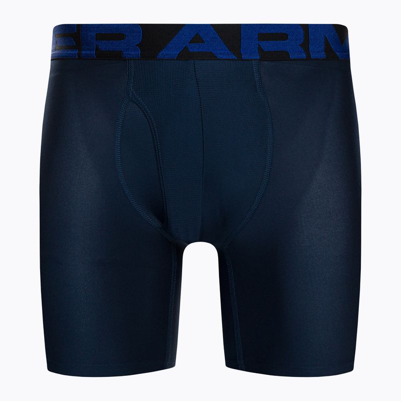 Bokserki męskie Under Armour UA Tech 6 In 2 pary academy/mod gray light heather 5