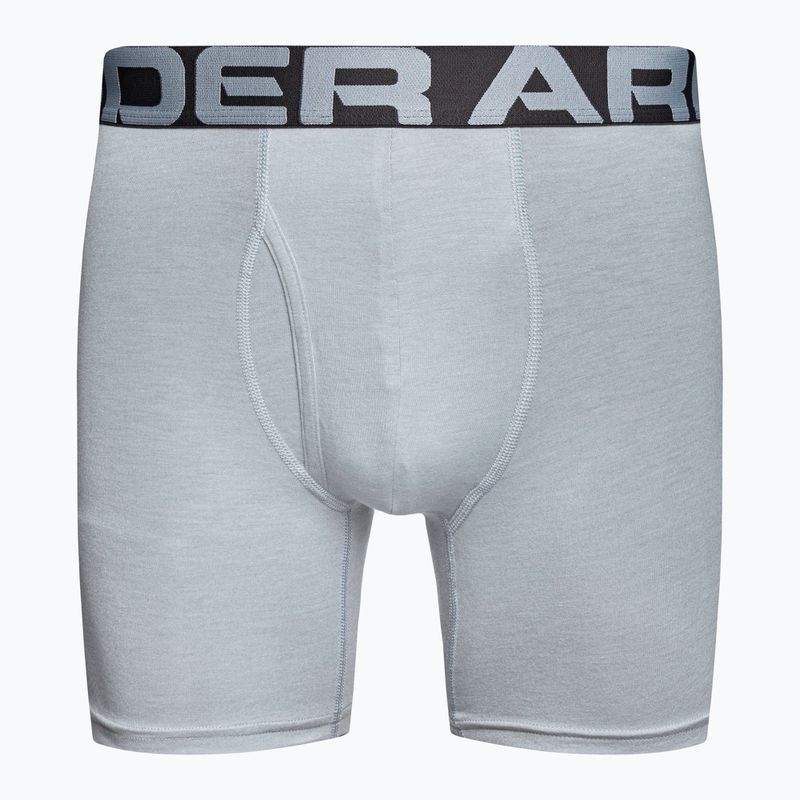 Bokserki męskie Under Armour Charged Cotton 6 In 3 pary royal/academy/mod gray medium heather 2