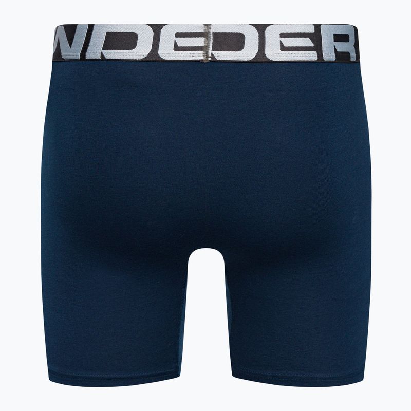 Bokserki męskie Under Armour Charged Cotton 6 In 3 pary royal/academy/mod gray medium heather 9