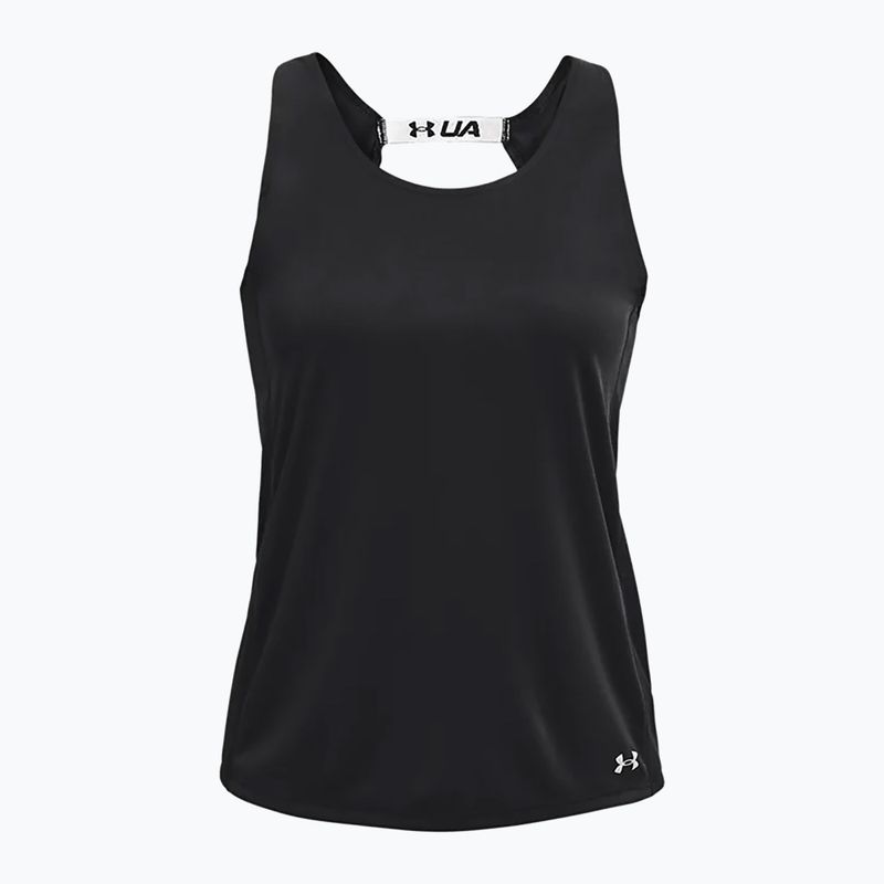 Koszulka do biegania damska Under Armour Fly By Tank black/black/reflective 3