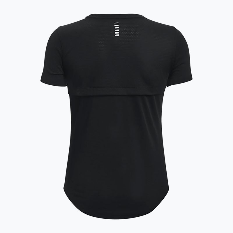 Koszulka do biegania damska Under Armour Streaker black/black/reflective 2