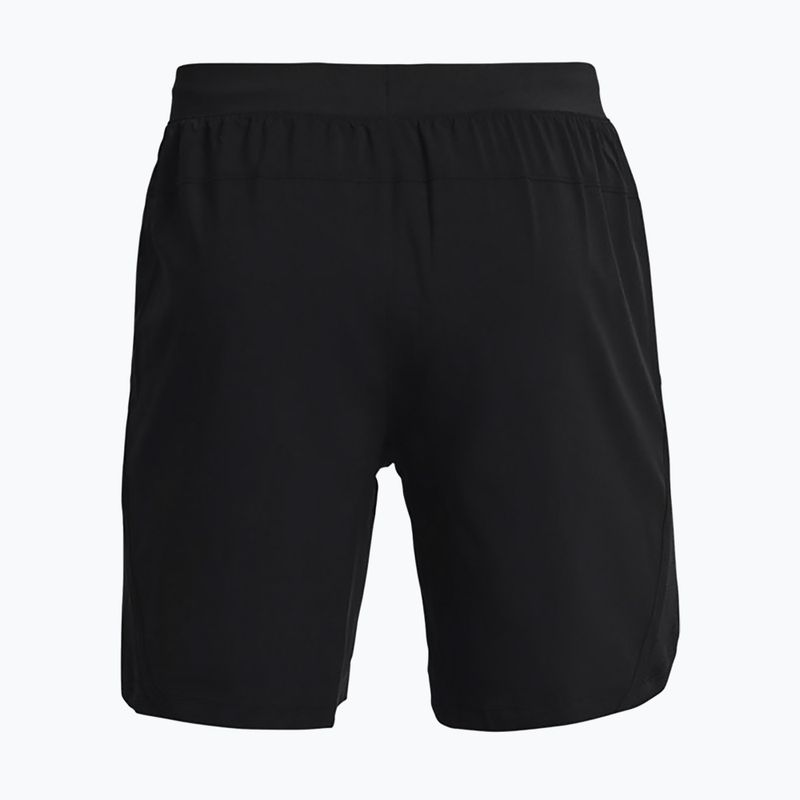 Spodenki do biegania męskie Under Armour Launch Sw 7'' black/black/reflective 7