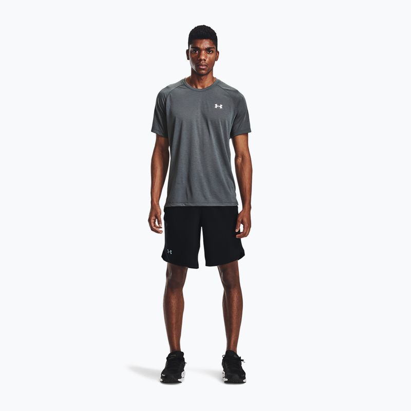 Koszulka do biegania męska Under Armour Streaker pitch gray/pitch gray/reflective 2