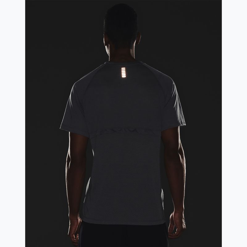 Koszulka do biegania męska Under Armour Streaker pitch gray/pitch gray/reflective 4