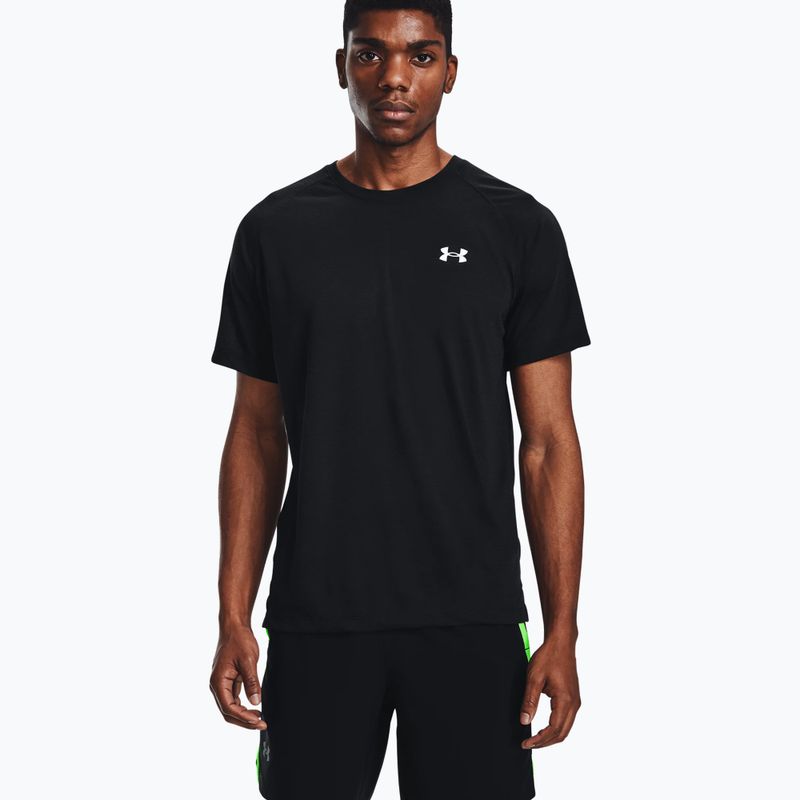 Koszulka do biegania męska Under Armour Streaker black/black/reflective 3