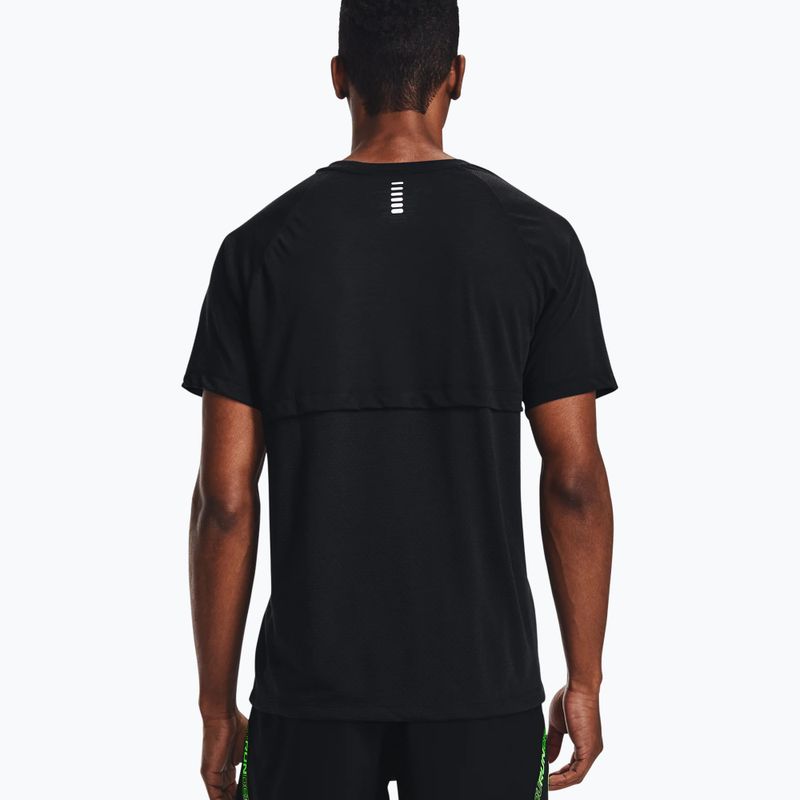 Koszulka do biegania męska Under Armour Streaker black/black/reflective 4