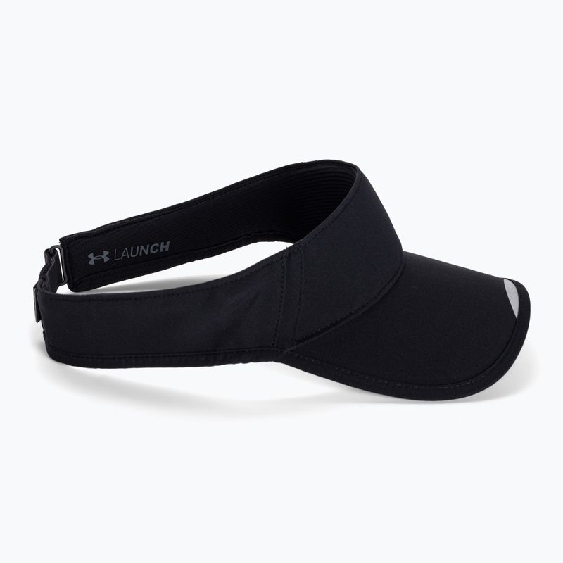 Daszek do biegania męski Under Armour Isochill Launch Run Visor black 2