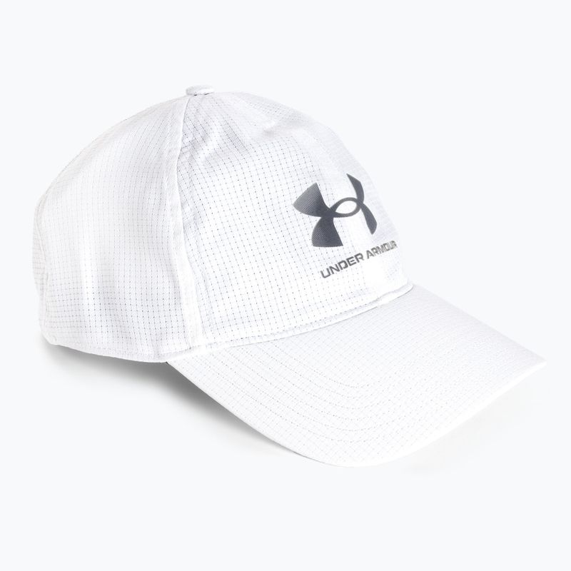 Czapka z daszkiem męska Under Armour Isochill Armourvent Adj white/pitch gray