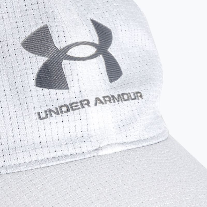 Czapka z daszkiem męska Under Armour Isochill Armourvent Adj white/pitch gray 5