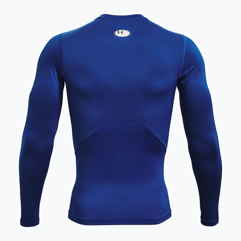 Longsleeve treningowy męski Under Armour HG Armour Comp royal/white 6