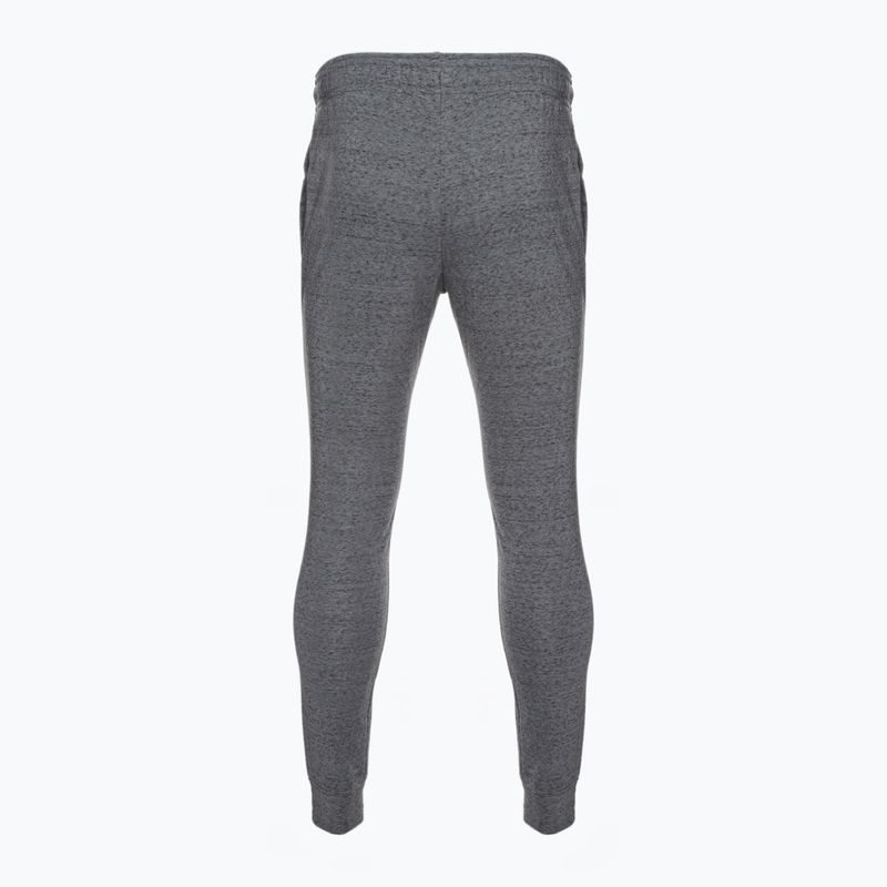 Spodnie męskie Under Armour Ua Rival Terry Jogger pitch gray light heather/onyx white 6