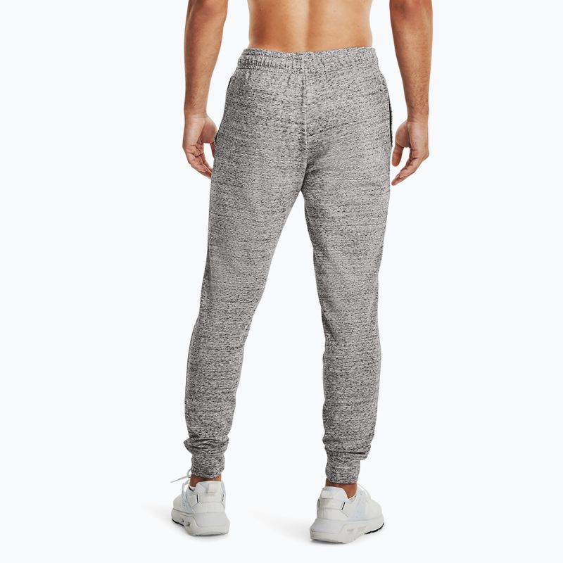 Spodnie męskie Under Armour Ua Rival Terry Jogger grey/melange 3