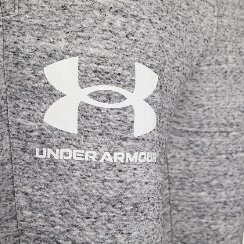 Spodnie męskie Under Armour Ua Rival Terry Jogger grey/melange 7