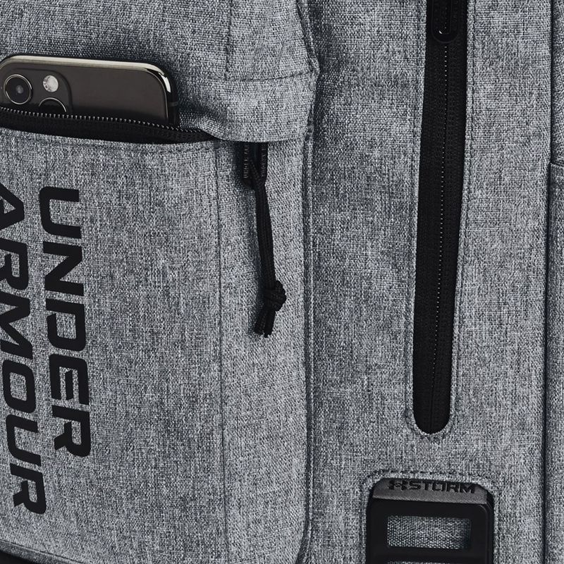 Plecak miejski Under Armour Halftime 22 l pitch gray medium heather/black/black 3