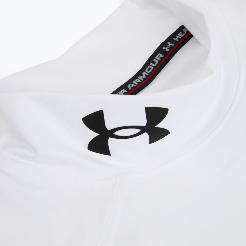 Koszulka treningowa męska Under Armour HG Armour Comp Mock SL castlerock/white 3
