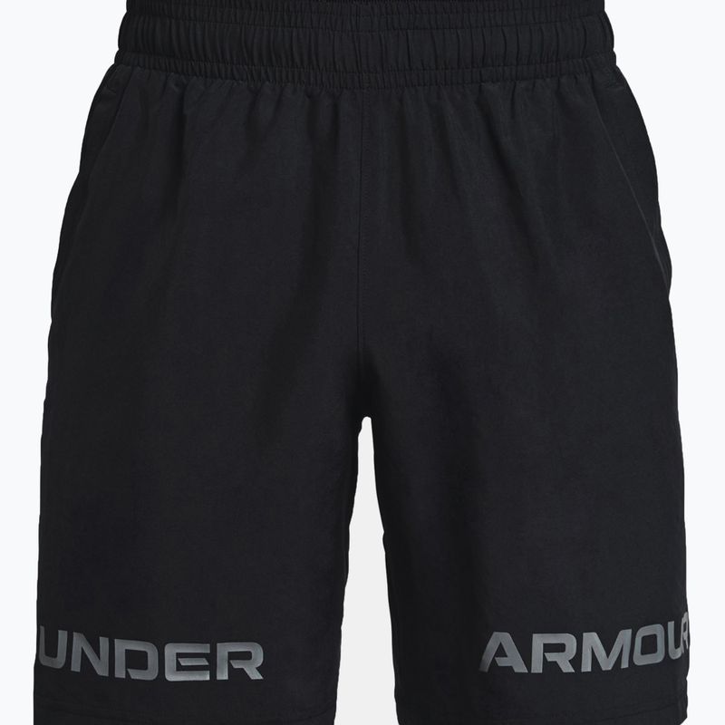 Spodenki treningowe męskie Under Armour UA Woven Graphic Wm black/pitch grey