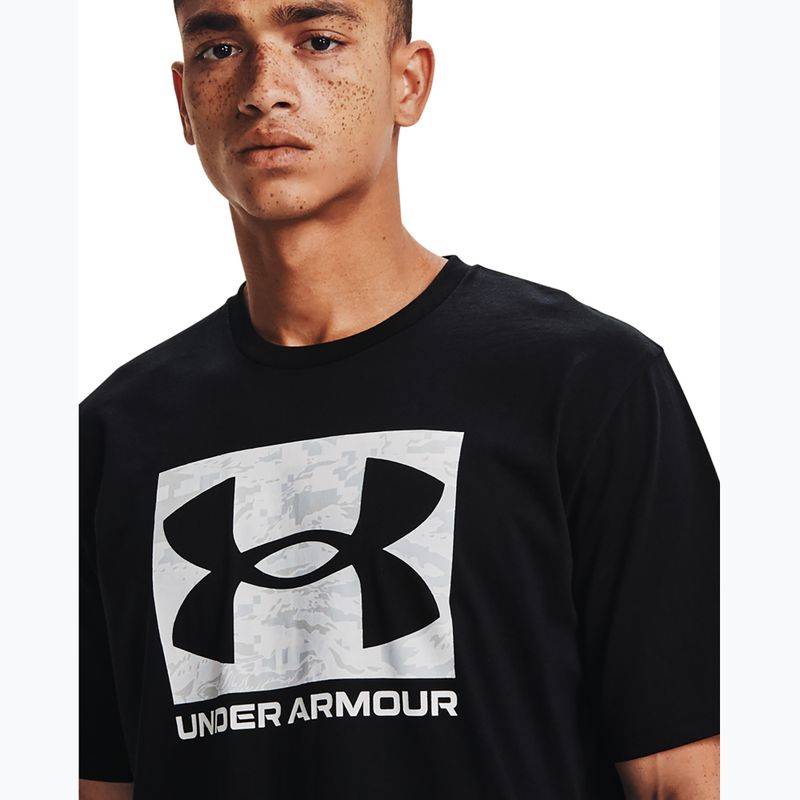 Koszulka treningowa męska Under Armour ABC Camo Boxed Logo black/white 4