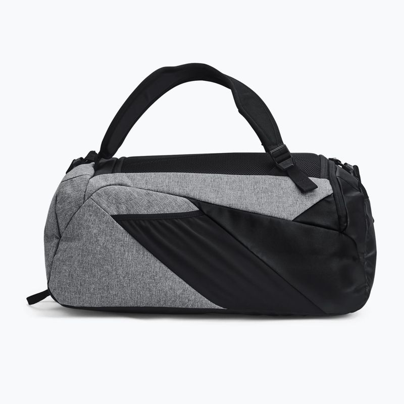 Torba treningowa Under Armour Contain Duo Duffle S 40 l pitch gray medium heather/black/black 3