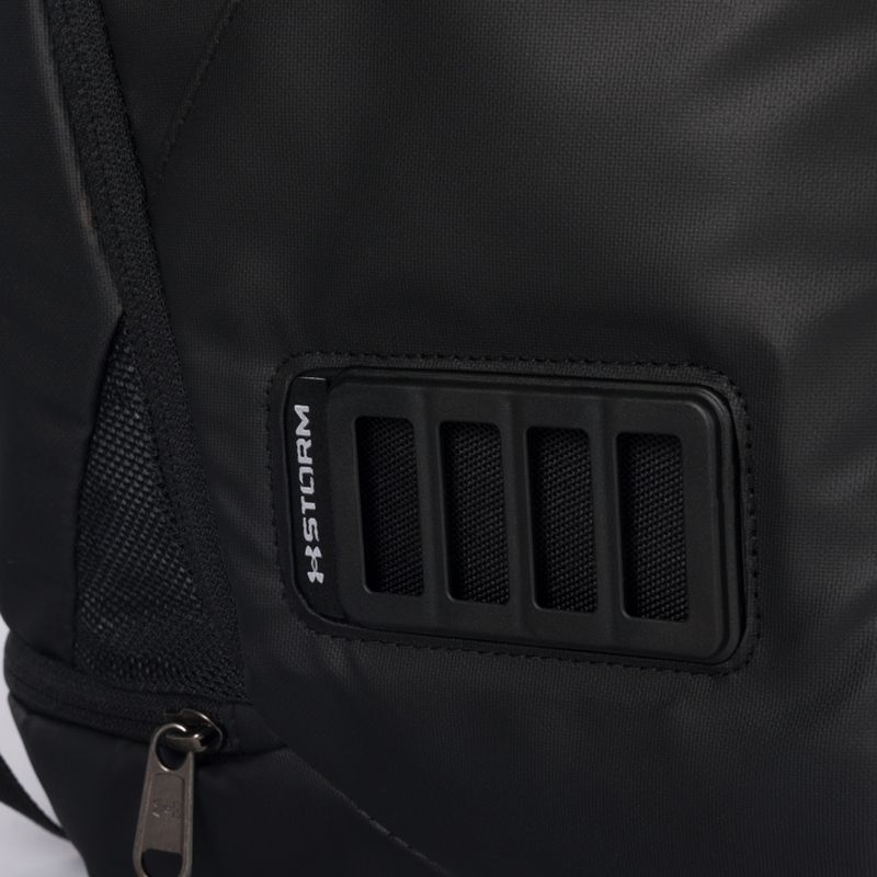Torba treningowa Under Armour Contain Duo Duffle M 50 l black/black/metallic silver 5