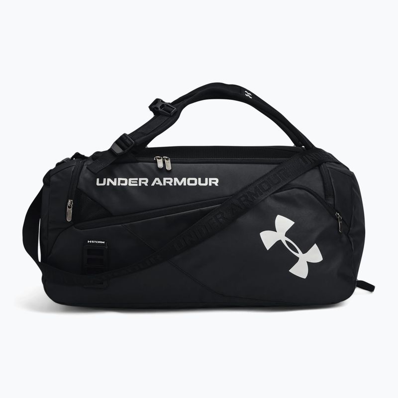 Torba treningowa Under Armour Contain Duo Duffle M 50 l black/black/metallic silver 6