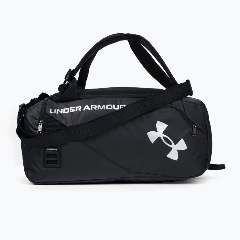 Torba treningowa Under Armour Contain Duo Duffle S 40 l black/black/metallic silver
