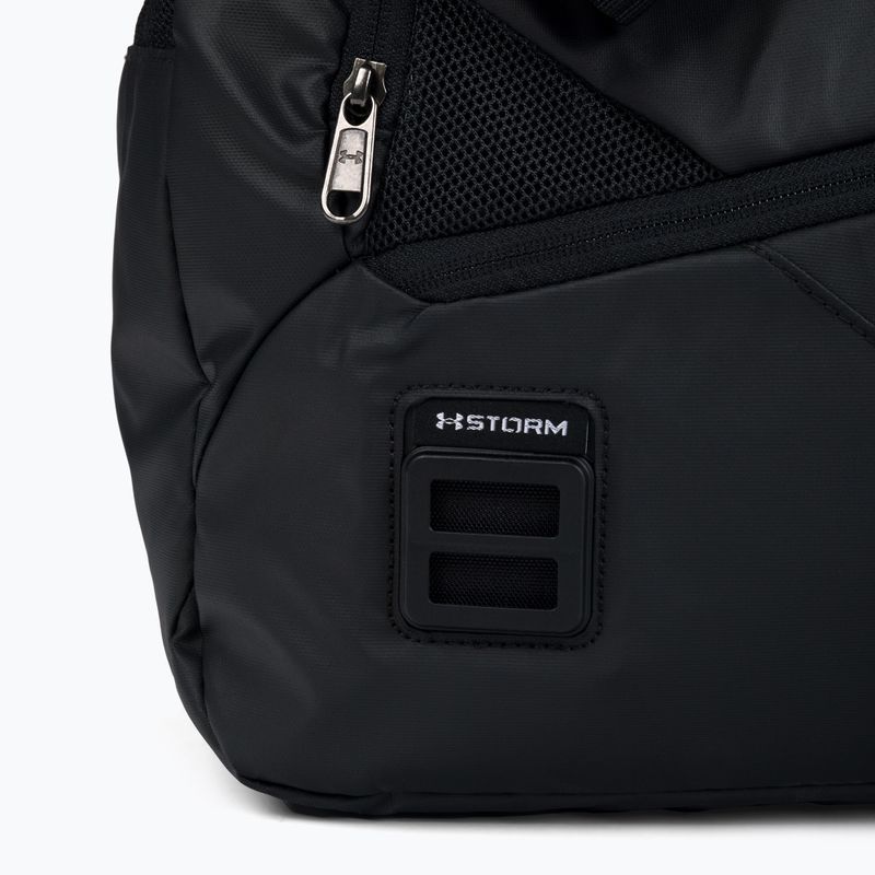 Torba treningowa Under Armour Contain Duo Duffle S 40 l black/black/metallic silver 5