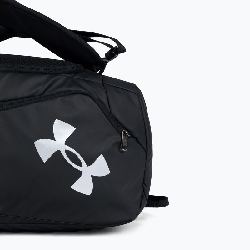 Torba treningowa Under Armour Contain Duo Duffle S 40 l black/black/metallic silver 6