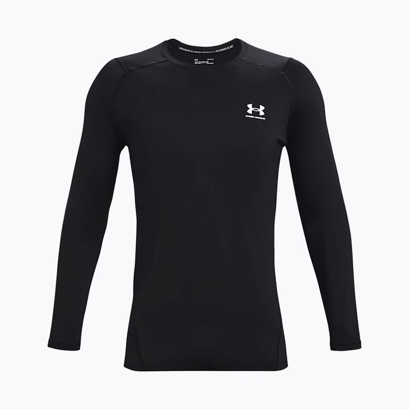 Longsleeve treningowy męski Under Armour UA Hg Armour Fitted black/white